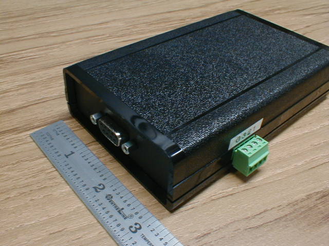 AVT-841 in enclosure, RS-232 end, with ADC