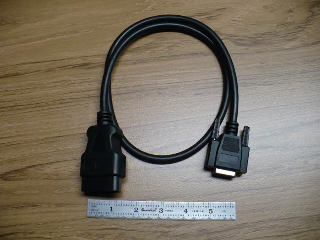 OBD-II cable 3-foot long
